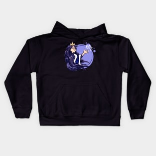 Grumpy Queen -Nope Kids Hoodie